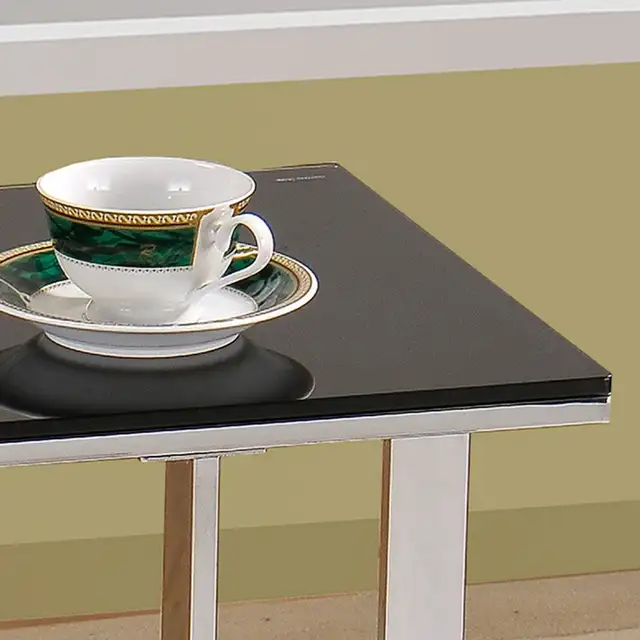WELCOME SPRING SALE FOR ACCENT TABLE WITH BLACK TEMPERED GLASS. - Photo 10