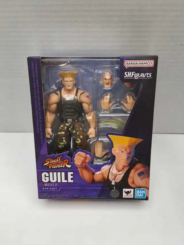 Guile outfit 2 SHFiguarts Street Fighter Bandai Namco