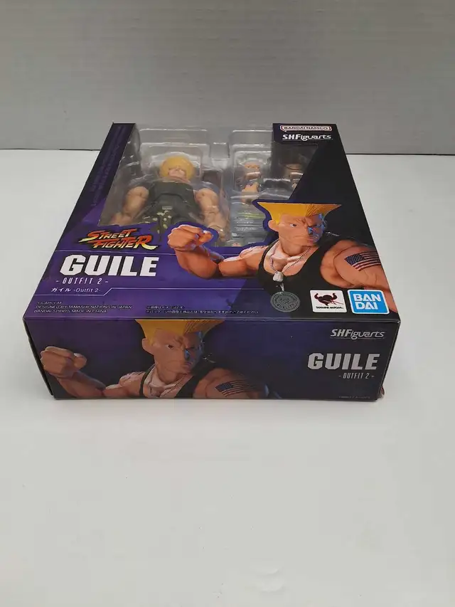 Guile outfit 2 SHFiguarts Street Fighter Bandai Namco - Photo 6