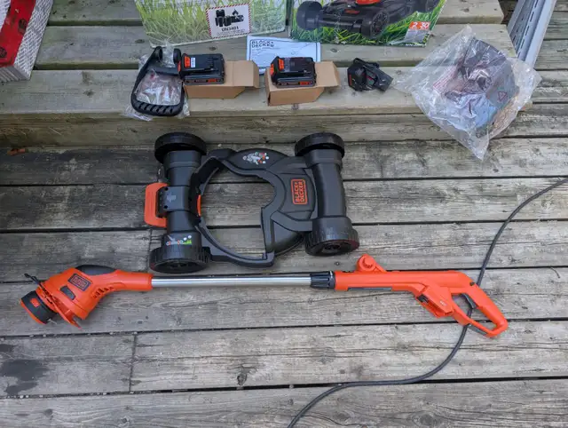 Used, Like New Black & Decker Cordless Lawnmower/Trimmer - Photo 6