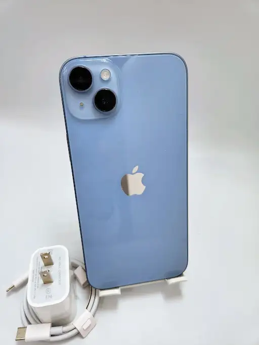 iPhone 14  256gb 85% Blue3 Months Warranty W/Charger