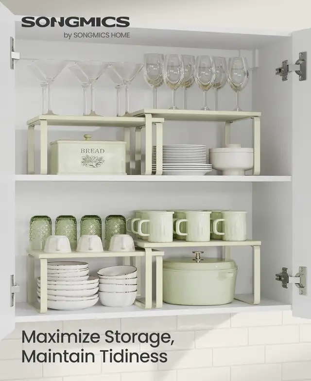 Expandable Countertop Shelf Organizer Set - Photo 3