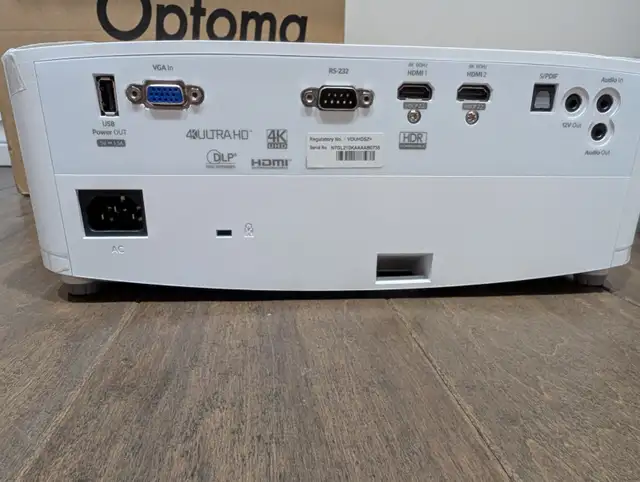 Brand New Optoma True 4K UHD Projector For Sale - Photo 8