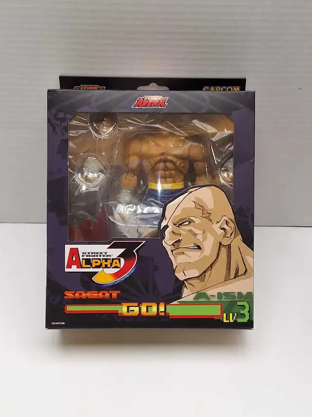 Sagat Street Fighter Alpha 3 Storm Arena Capcom Figure