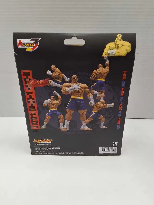 Sagat Street Fighter Alpha 3 Storm Arena Capcom Figure - Photo 2