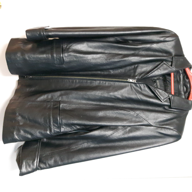 BEAU MANTEAU NEUF EN CUIR NOIR NORTH END GR MEDIUM  FEMME $20.00 - Photo 3