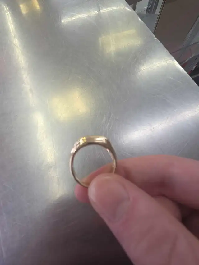 bague en or