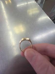 bague en or