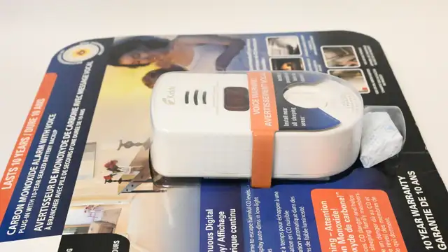 Kidde Plug in carbon monoxide alarm with digital display voice - Photo 3