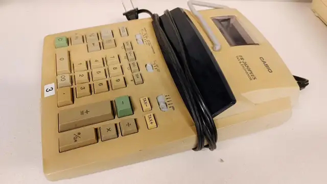 Calculatrice vintage comptable/ Financial Calculator - Photo 4