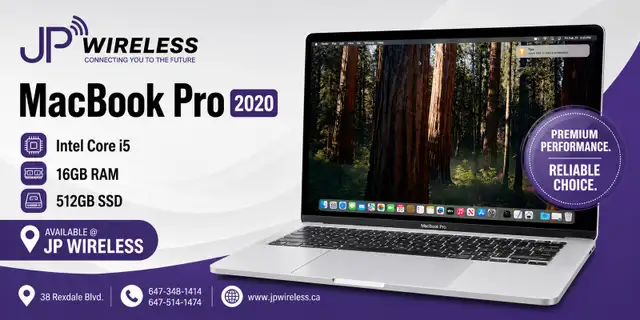 Apple MacBook Pro 2020 | 16GB   512GB- Intel core i5