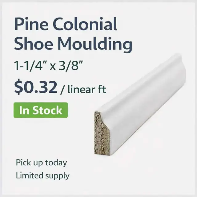 Baseboard 5" ( Wood - $0.89 linear ft ) - Photo 2