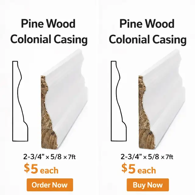 Baseboard 5" ( Wood - $0.89 linear ft ) - Photo 3