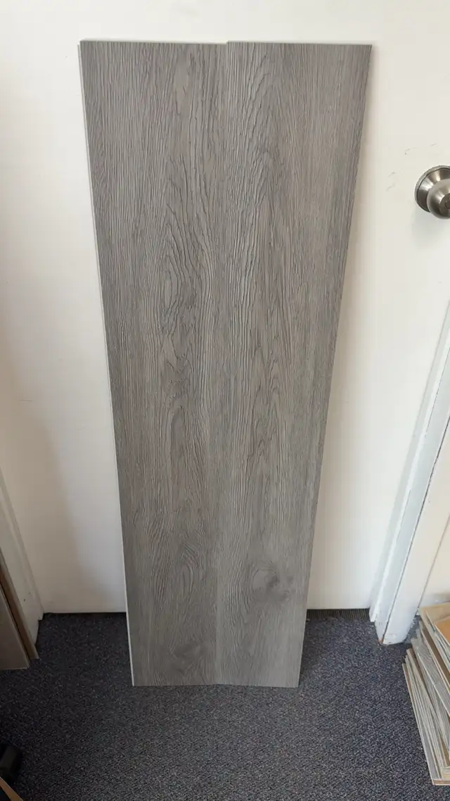 Grey 7mm Vinyl Flooring – $1.59/sq ft