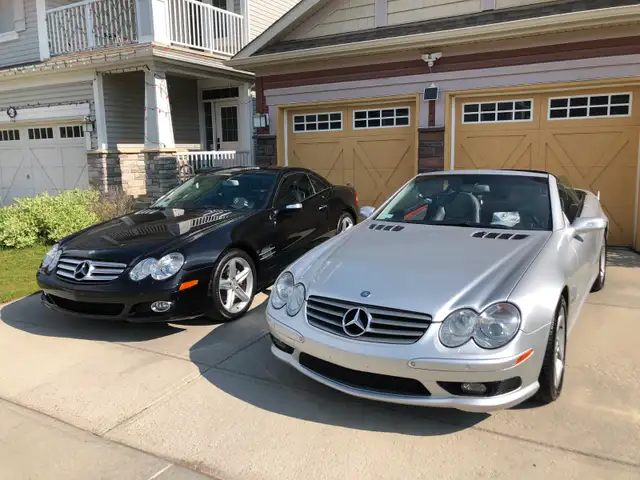 28,000 original Kms. 2007 Mercedes SL550 hardtop convertible. - Photo 9