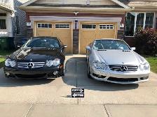 28,000 original Kms. 2007 Mercedes SL550 hardtop convertible. - Photo 10