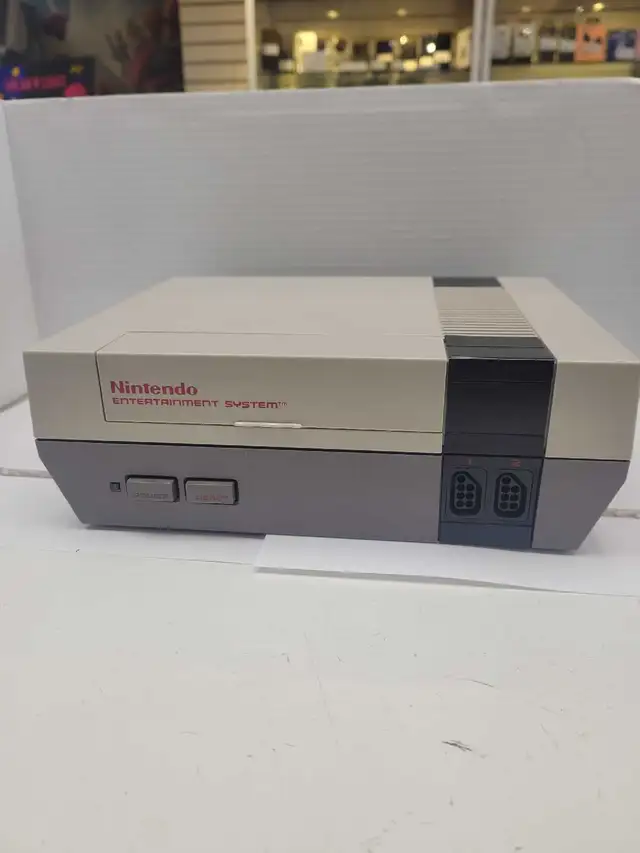 NES Console with Wires/Controller