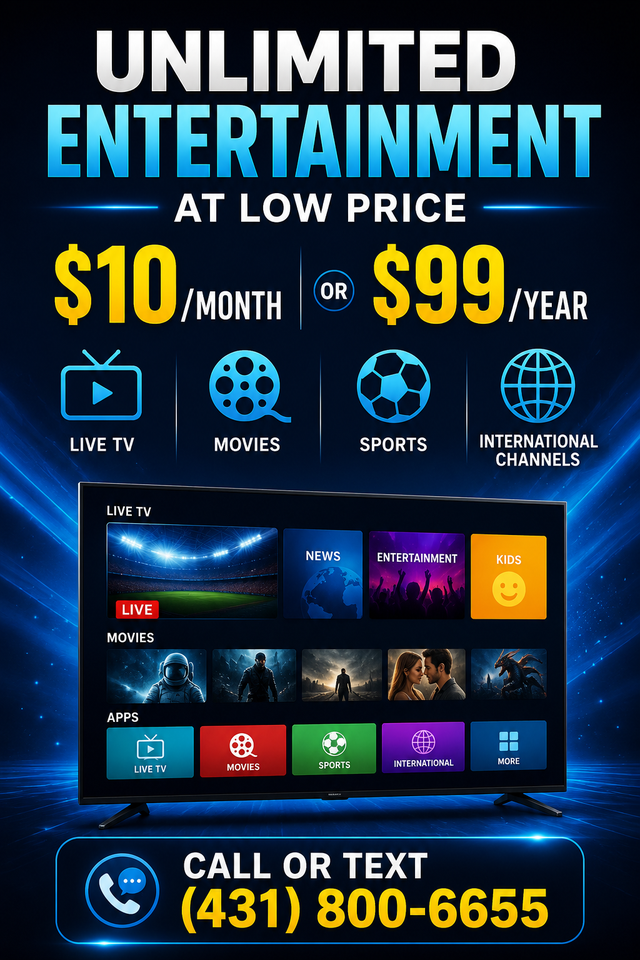 Best Budget TV Service – Works on Smart TV & Firestick