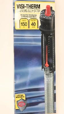 Aquarium Heater Marineland Visi-Therm Submersible 150w 40g