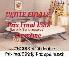 LE PLUS BAS PRIX!! Des lits et des meubles à Liquidation!!