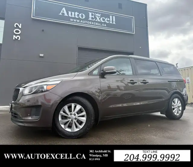2016 KIA SEDONA LX - HEATED SEATS - BACK-UP CAM - 3RD ROW SEATS