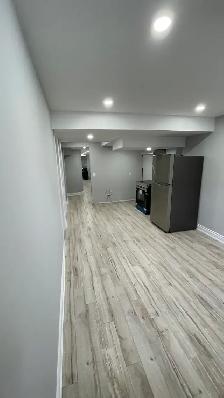 Spacious Basement with 2 bedrooms near GO Station