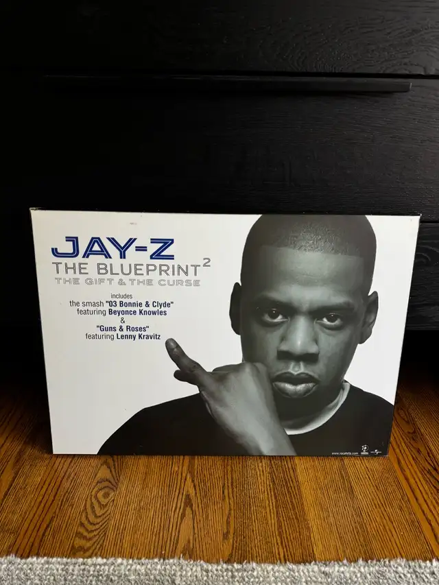 Jay Z - Blueprint 2 - Wooden Poster