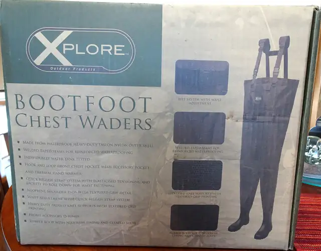 New Bootfoot Chest Waders for Sale - Photo 5
