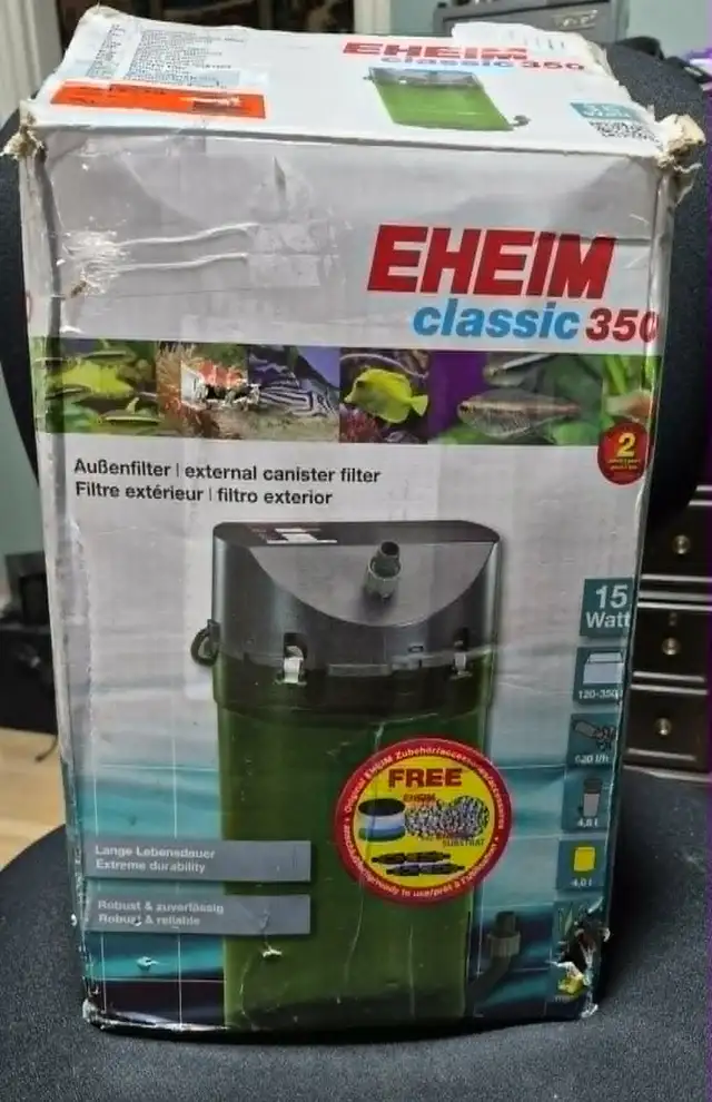 EHEIM CLASSIC 350 (2215) CANISTER FILTER – CLEAN & COMPLETE –120 - Photo 5