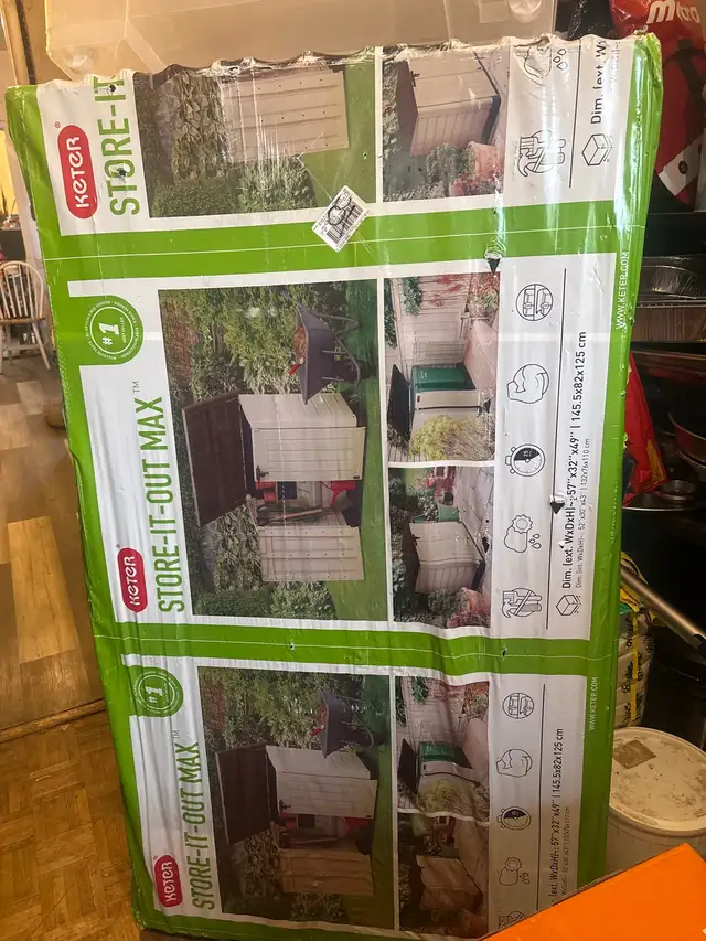 (Wednesday only 220$$)))Brand new Keter Store-It-Out Horizontal