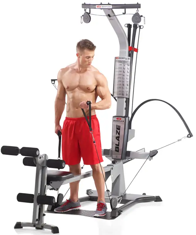 BowFleX BlaZe with 310 Pound Upgrade gym weights exercise - Photo 7