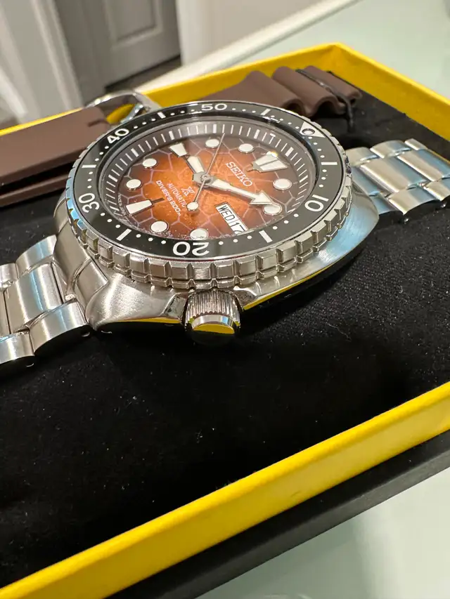 Special Edition Seiko Turtle   Automatic Watch Japan Made - Photo 3
