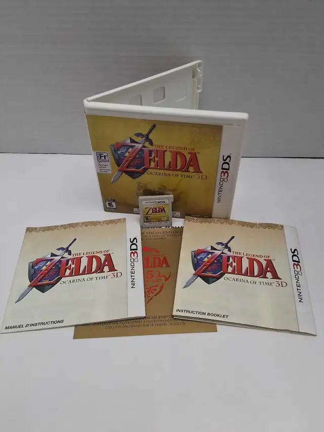 3DS The Legend of Zelda Ocarina of Time 3D