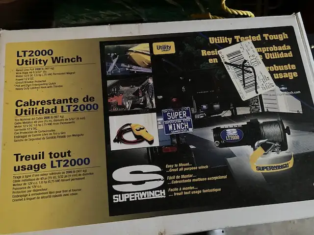 LT 2000 SUPER WINCH