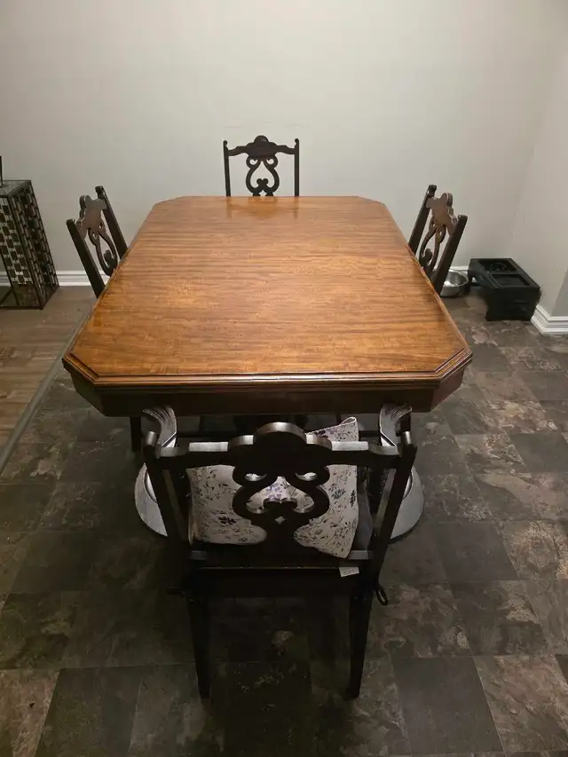 100 year old 6 chair dining set - Photo 2