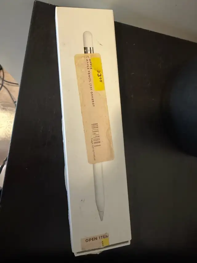 selling Apple Pencil generation 1 - $80 (open box never used)