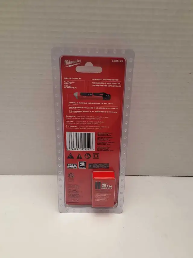 Milwaukee 2225-20 Voltage Detector non-contact  NEW - Photo 2