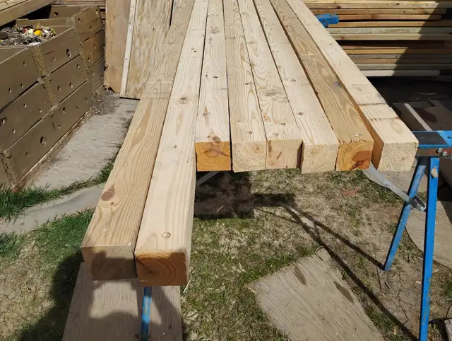 Good Quality Used, Untreated 4' x 4' Lumber - Photo 5