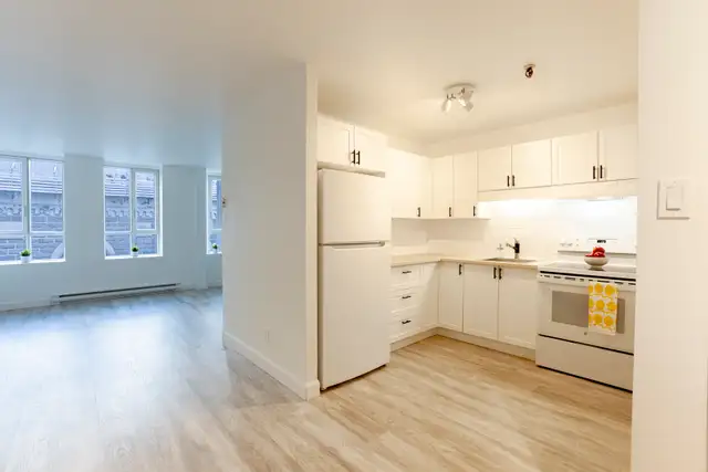 quartier Saint-Roch, Quebec, à louer, 2.5,studio, appartement
