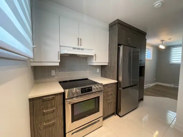 Neuf- Appartement au sous-sol à louer 3 1/2 - 4 electros inclus - Photo 3