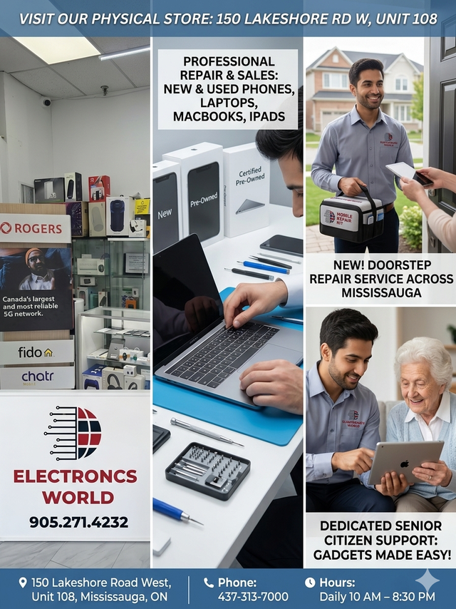 Expert Tech Care, Right at Your Door!