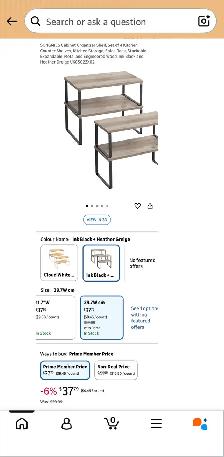 4-Piece Expandable Cabinet & Countertop Organizer Shelf Set - Photo 9
