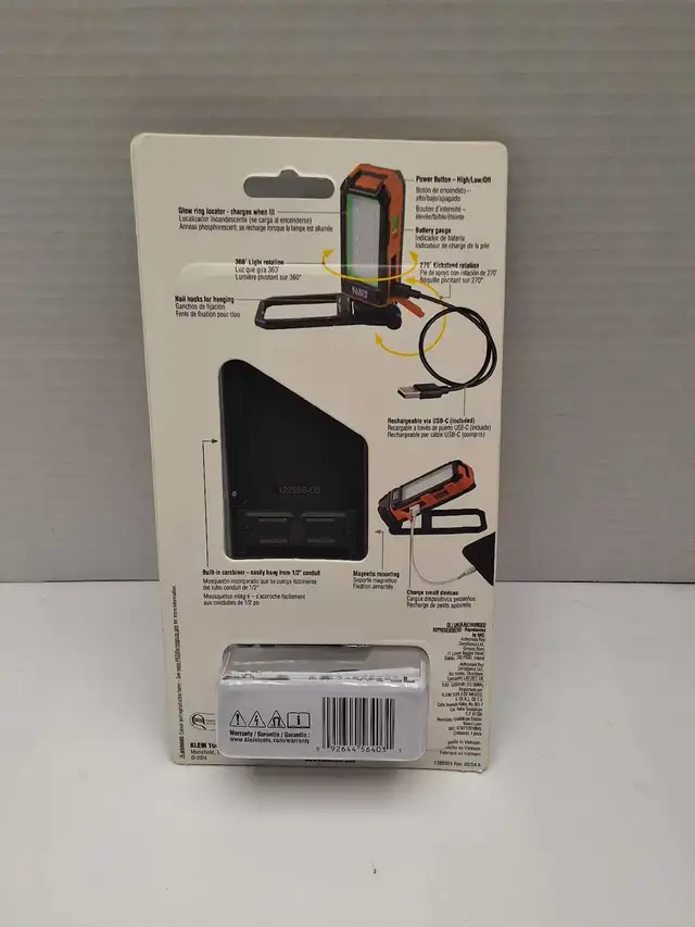 Klein 56403 Rechargeable Personal Worklight NEW - Photo 2