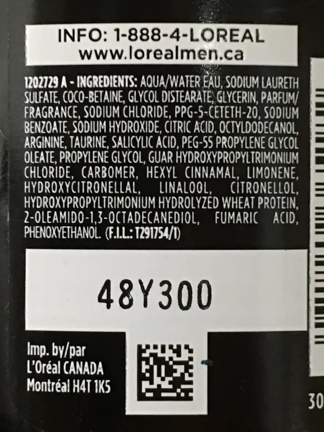 LOREAL  MEN EXPERT SHAMPOO / LOREAL PARIS  EXPERTISE COLOR RADIA - Photo 3
