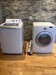 laveuse sécheuse comme neuve 250$ chaque