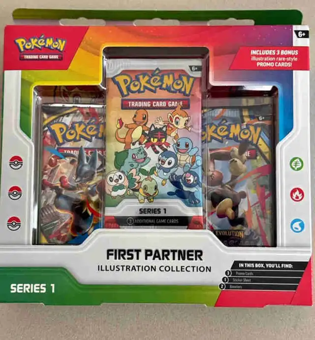 Pokémon First Partner Illustration Collection