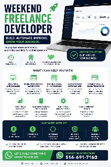 Weekend Freelance Developer Available