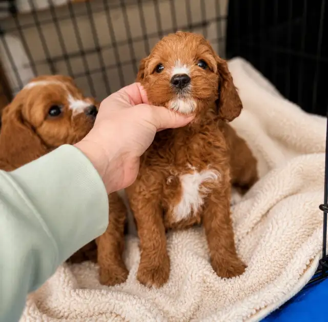 Cavapoo puppies chiot (cavalier King Charles x toy poodle) - Photo 3