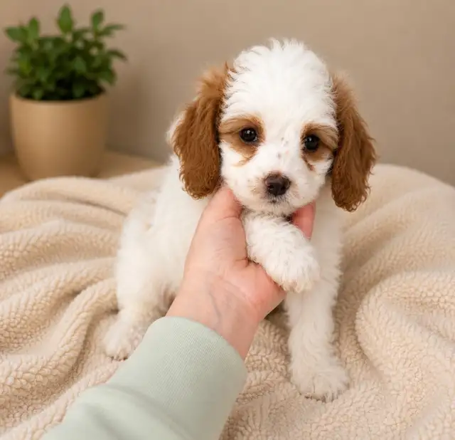 Cavapoo puppies chiot (cavalier King Charles x toy poodle) - Photo 4