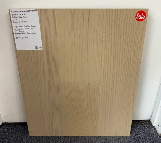Engineered Hardwood oak ($3/sf) - Photo 2